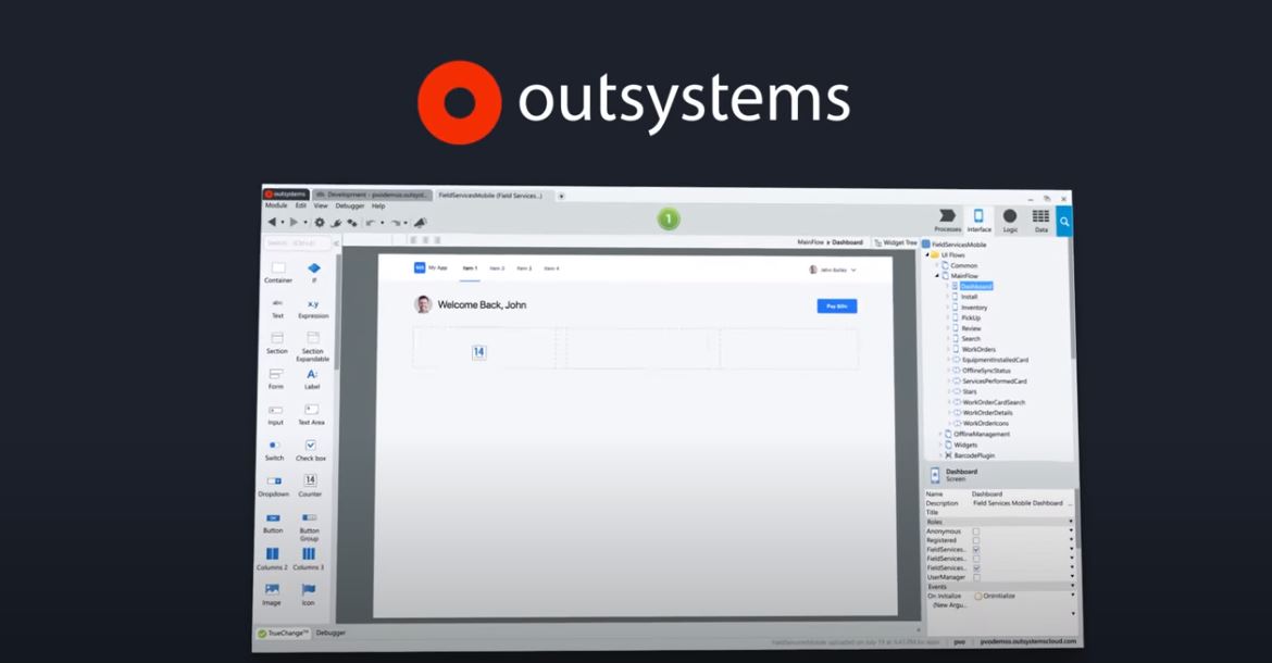 Plataforma Outsystems - Demonstração